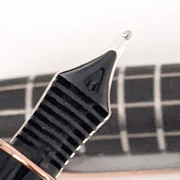 Parker Sonnet Fountain Pen Brown Rubber PGT 18k 750 France Ink 2013 Gold - Picture 8 of 13